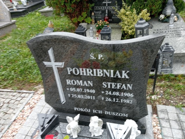 Stefan Pohribniak 1906 Wałbrzych - Grobonet - Wyszukiwarka osób pochowanych