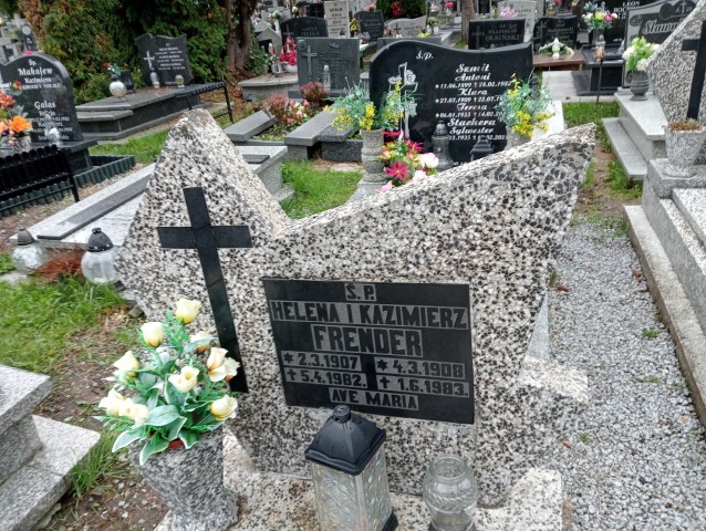 Helena Frender 1907 Wałbrzych - Grobonet - Wyszukiwarka osób pochowanych