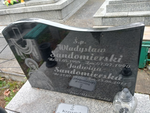 Władysław Sandomierski 1908 Wałbrzych - Grobonet - Wyszukiwarka osób pochowanych