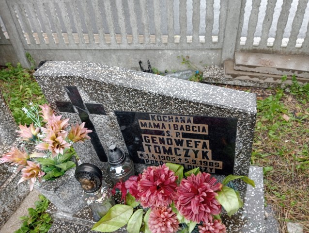 Genowefa Tomczyk 1905 Wałbrzych - Grobonet - Wyszukiwarka osób pochowanych