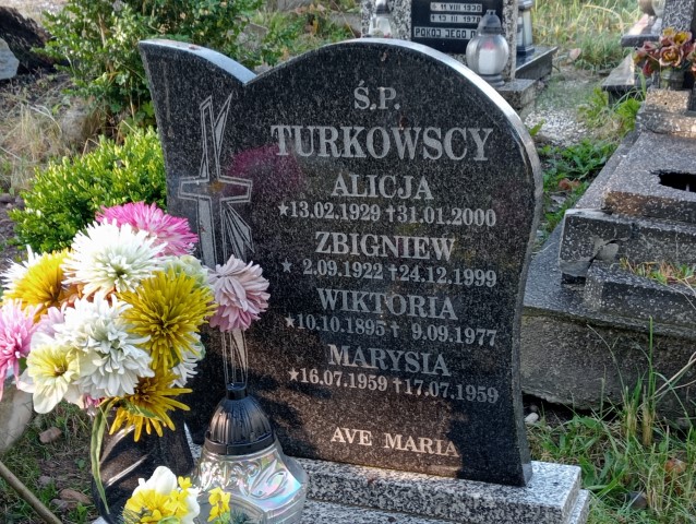 Zbigniew Turkowski 1922 Wałbrzych - Grobonet - Wyszukiwarka osób pochowanych