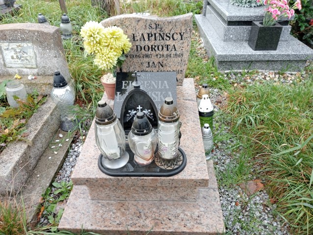 Grób Eugenia Łapińska