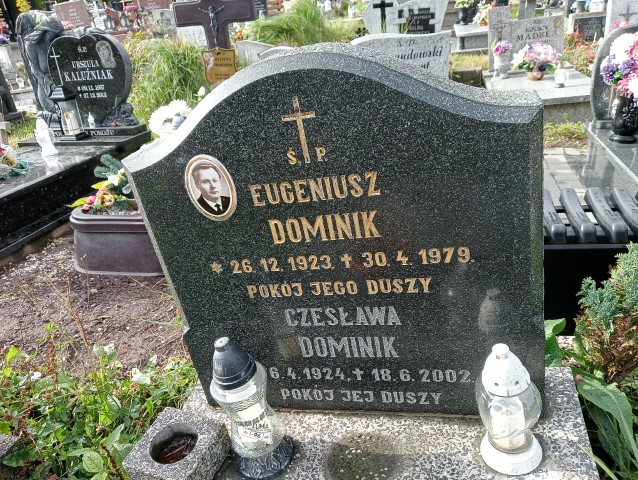 Eugeniusz Dominik 1923 Wałbrzych - Grobonet - Wyszukiwarka osób pochowanych
