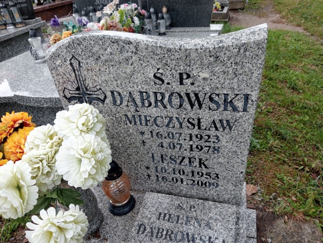 Leszek Dąbrowski 1953 Wałbrzych - Grobonet - Wyszukiwarka osób pochowanych