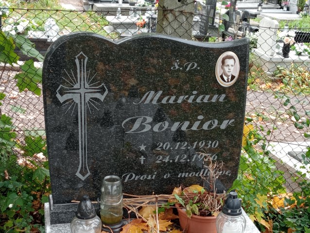 Marian Bonior 1930 Wałbrzych - Grobonet - Wyszukiwarka osób pochowanych