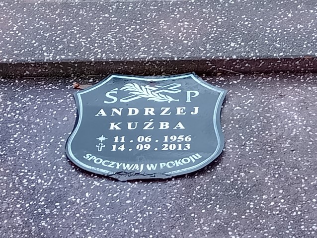 Grób Andrzej Kuźba