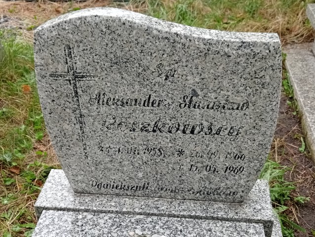 Aleksander Reszkowski 1958 Wałbrzych - Grobonet - Wyszukiwarka osób pochowanych