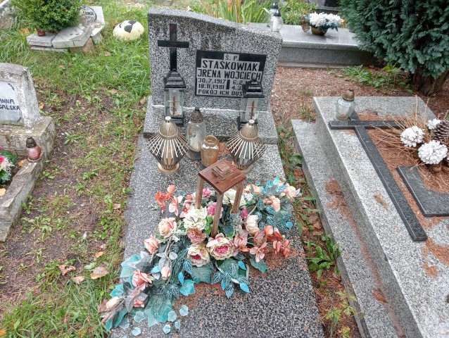 Grób Irena Staśkowiak