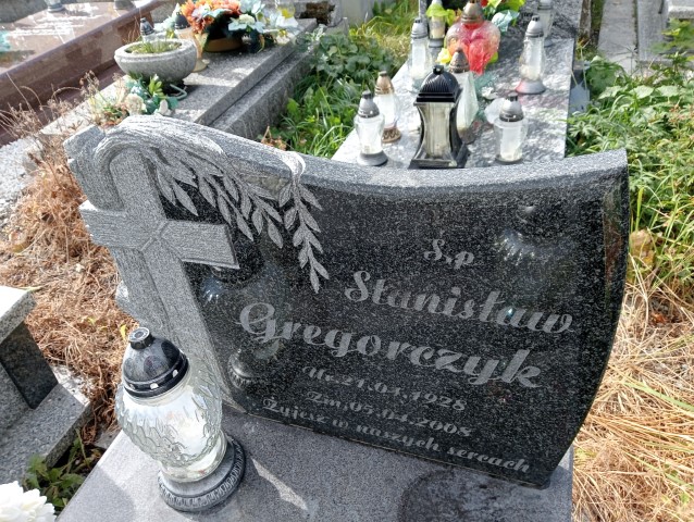 Stanisław Gregorczyk 1928 Wałbrzych - Grobonet - Wyszukiwarka osób pochowanych
