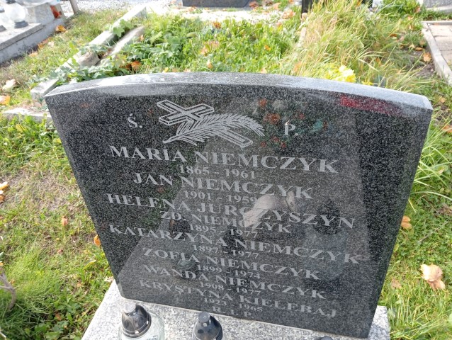 Wanda Niemczyk 1908 Wałbrzych - Grobonet - Wyszukiwarka osób pochowanych
