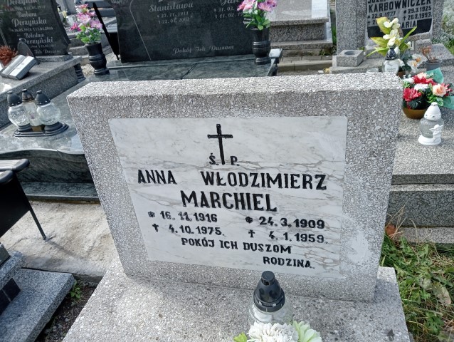 Włodzimierz Marchiel 1909 Wałbrzych - Grobonet - Wyszukiwarka osób pochowanych