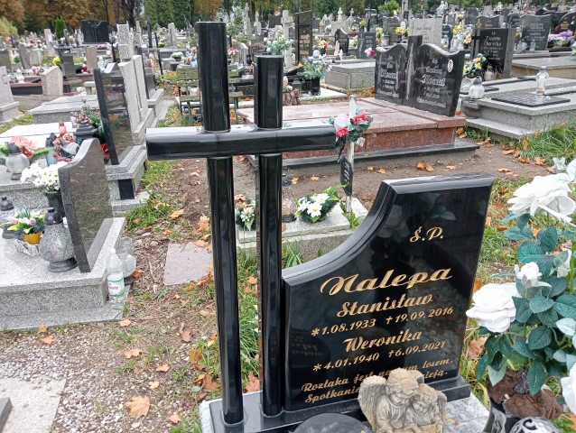 Weronika Nalepa 1940 Wałbrzych - Grobonet - Wyszukiwarka osób pochowanych