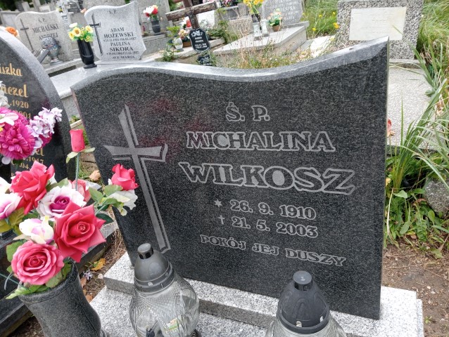 Michalina Wilkosz 1910 Wałbrzych - Grobonet - Wyszukiwarka osób pochowanych