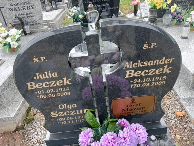 Józef Mazur 1935 Wałbrzych - Grobonet - Wyszukiwarka osób pochowanych