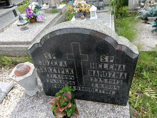 Józefa Skrzypek 1894 Wałbrzych - Grobonet - Wyszukiwarka osób pochowanych