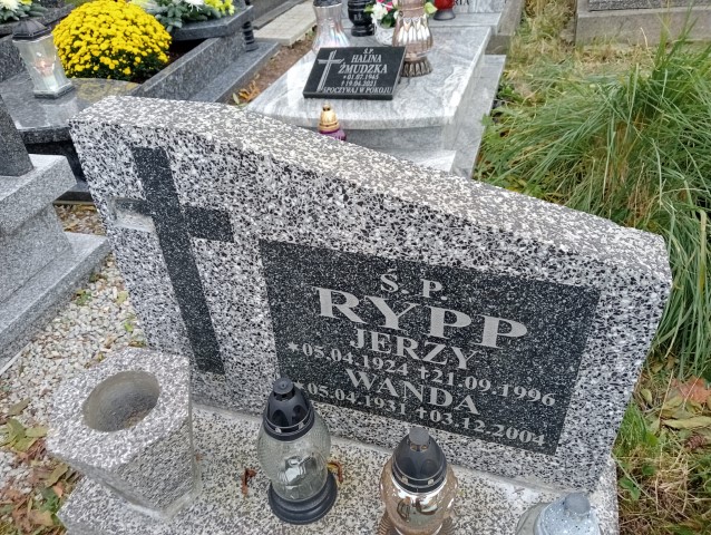 Jerzy Rypp 1924 Wałbrzych - Grobonet - Wyszukiwarka osób pochowanych
