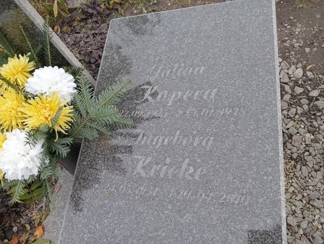 Julia Kopera 1925 Wałbrzych - Grobonet - Wyszukiwarka osób pochowanych