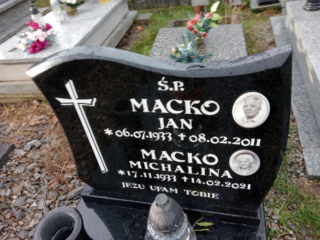 Jan Macko 1933 Wałbrzych - Grobonet - Wyszukiwarka osób pochowanych