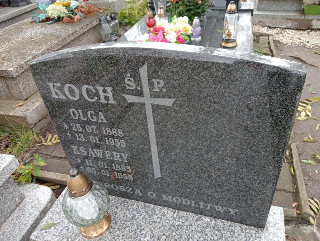 Ksawery Koch 1885 Wałbrzych - Grobonet - Wyszukiwarka osób pochowanych