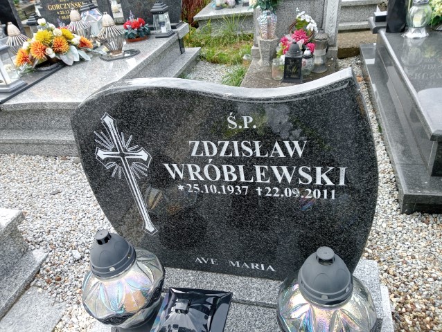 Zdzisław Wróblewski 1937 Wałbrzych - Grobonet - Wyszukiwarka osób pochowanych