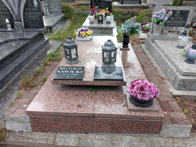 Grób Barbara Sawicka