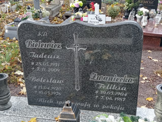Bolesław Bielewicz 1920 Wałbrzych - Grobonet - Wyszukiwarka osób pochowanych
