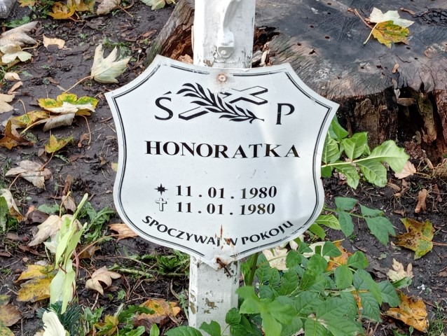 Honorata Brak 1980 Wałbrzych - Grobonet - Wyszukiwarka osób pochowanych