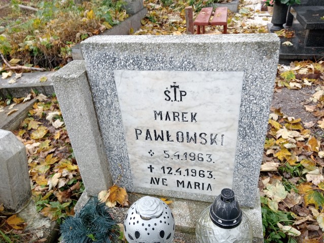 Marek Pawłowski 1963 Wałbrzych - Grobonet - Wyszukiwarka osób pochowanych