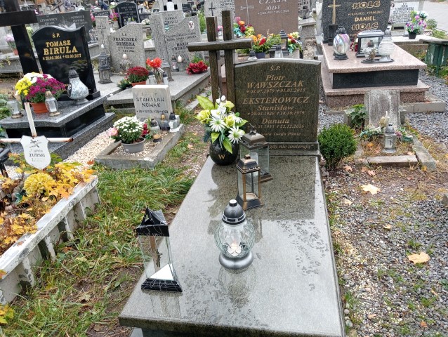 Grób Danuta Eksterowicz