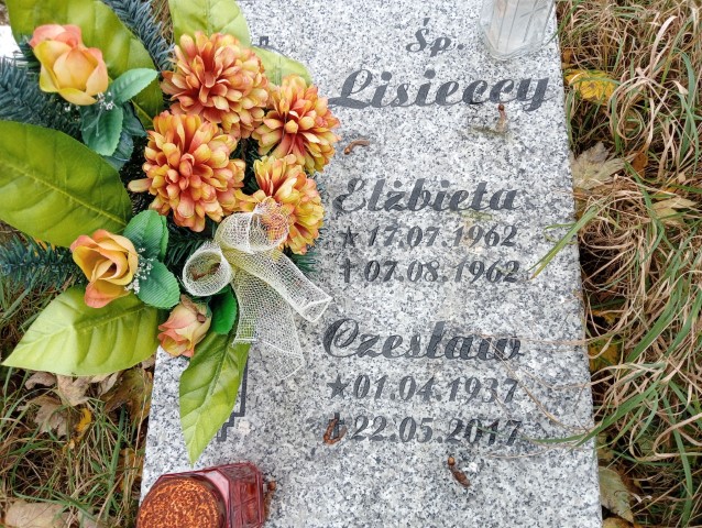 Czesław Lisiecki 1937 Wałbrzych - Grobonet - Wyszukiwarka osób pochowanych