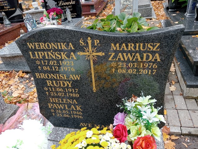 Mariusz Zawada 1976 Wałbrzych - Grobonet - Wyszukiwarka osób pochowanych