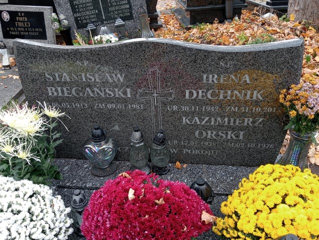 Stanisław Biegański 1913 Wałbrzych - Grobonet - Wyszukiwarka osób pochowanych