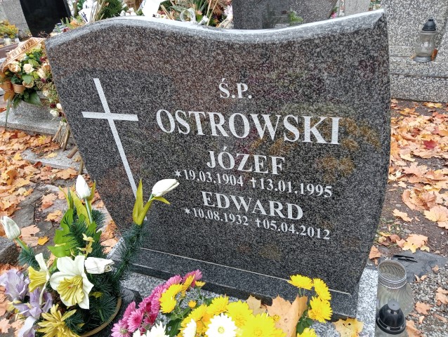 Edward Ostrowski 1932 Wałbrzych - Grobonet - Wyszukiwarka osób pochowanych