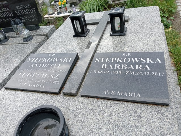 Barbara Stępkowska 1930 Wałbrzych - Grobonet - Wyszukiwarka osób pochowanych