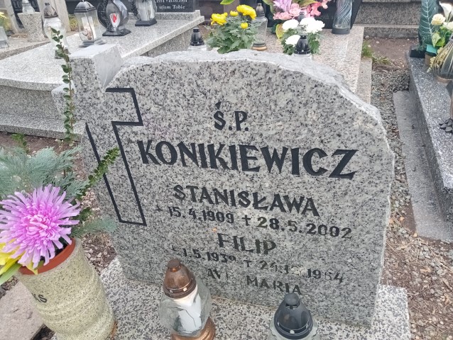 Filip Konikiewicz 1939 Wałbrzych - Grobonet - Wyszukiwarka osób pochowanych