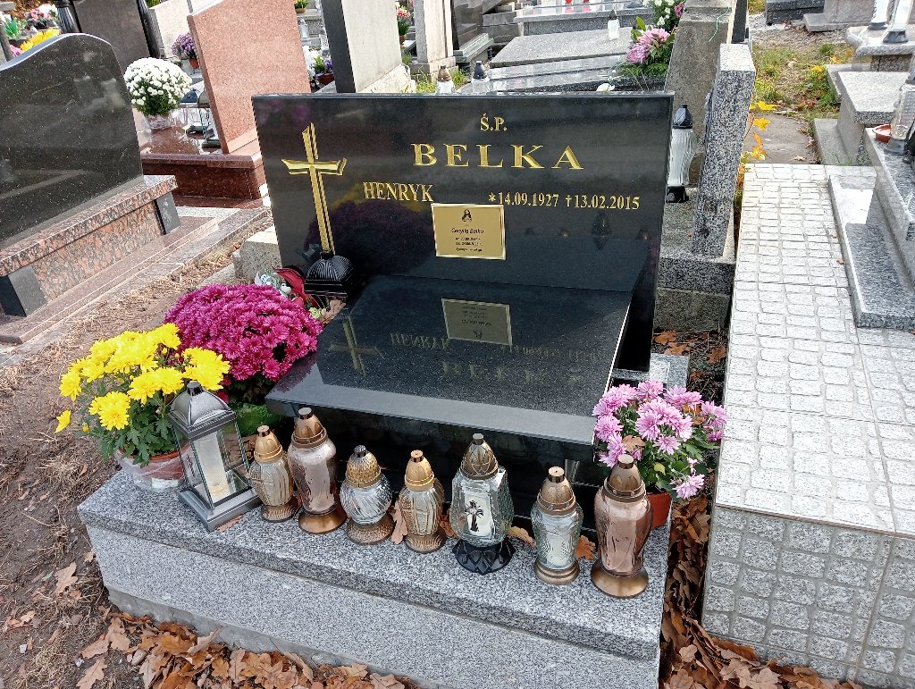 Grób Henryk Belka
