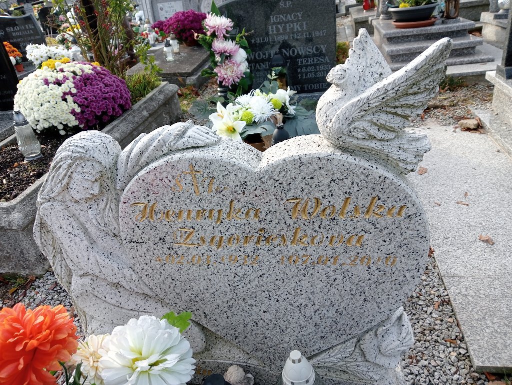 Henryka Wolska 1932 Wałbrzych - Grobonet - Wyszukiwarka osób pochowanych