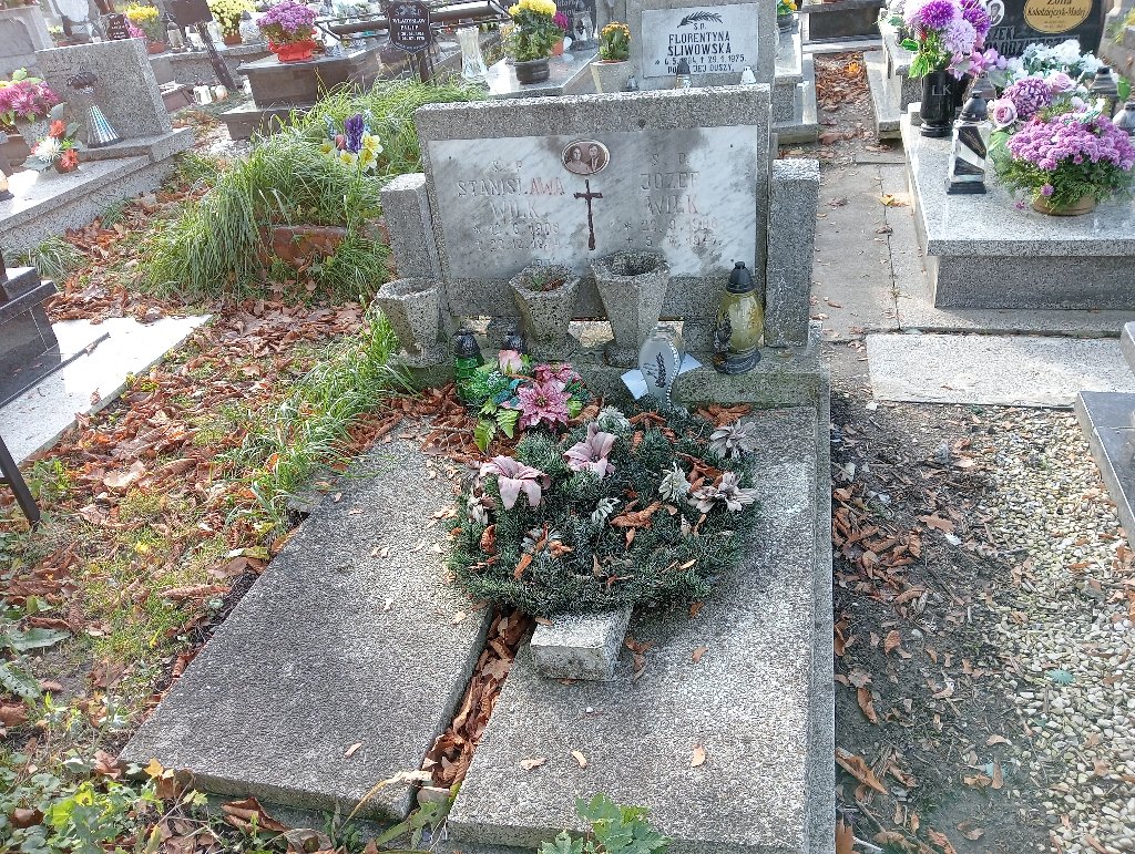 Grób Stanisława Wilk