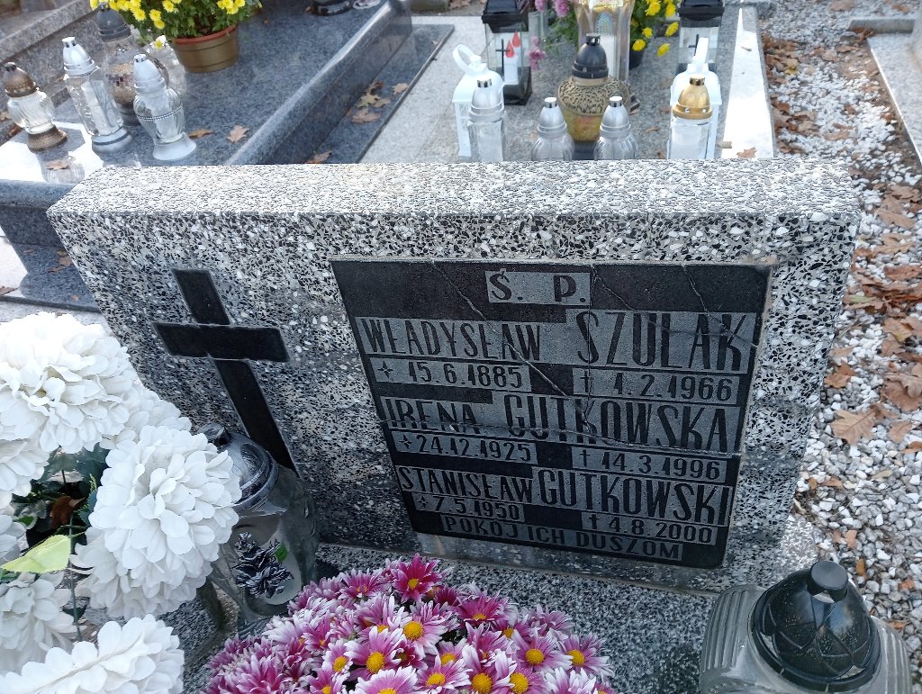 Irena Gutkowska 1925 Wałbrzych - Grobonet - Wyszukiwarka osób pochowanych