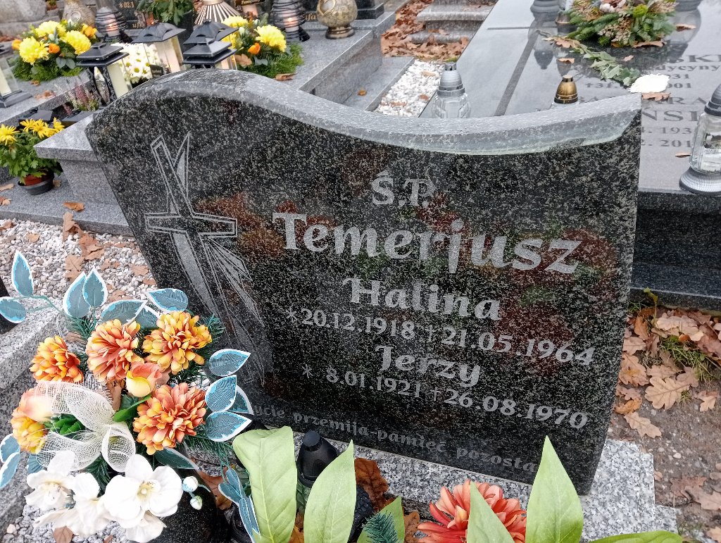 Halina Temerjusz 1918 Wałbrzych - Grobonet - Wyszukiwarka osób pochowanych