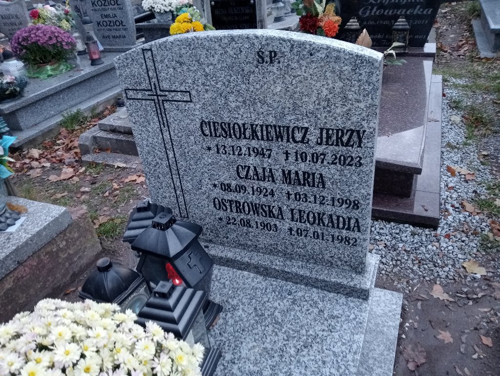 Leokadia Ostrowska 1903 Wałbrzych - Grobonet - Wyszukiwarka osób pochowanych