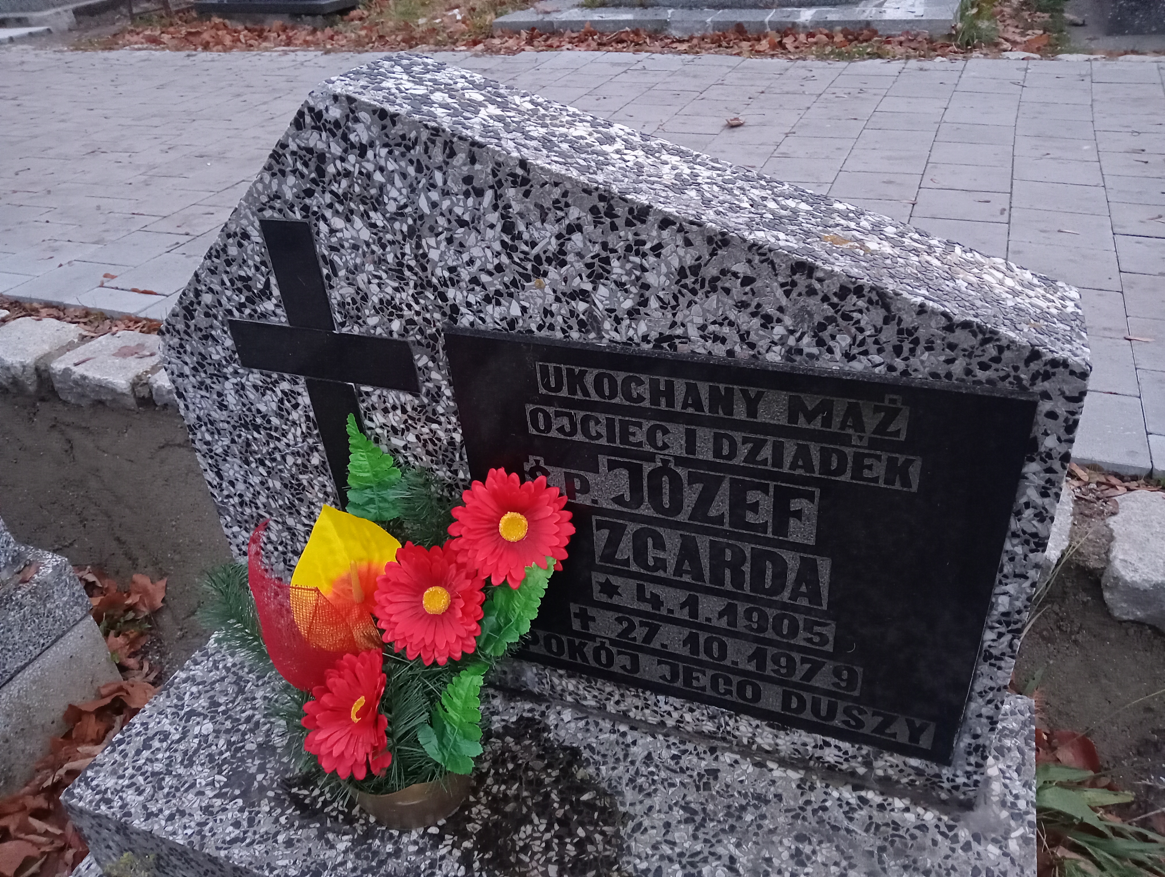 Józef Zgarda 1905 Wałbrzych - Grobonet - Wyszukiwarka osób pochowanych