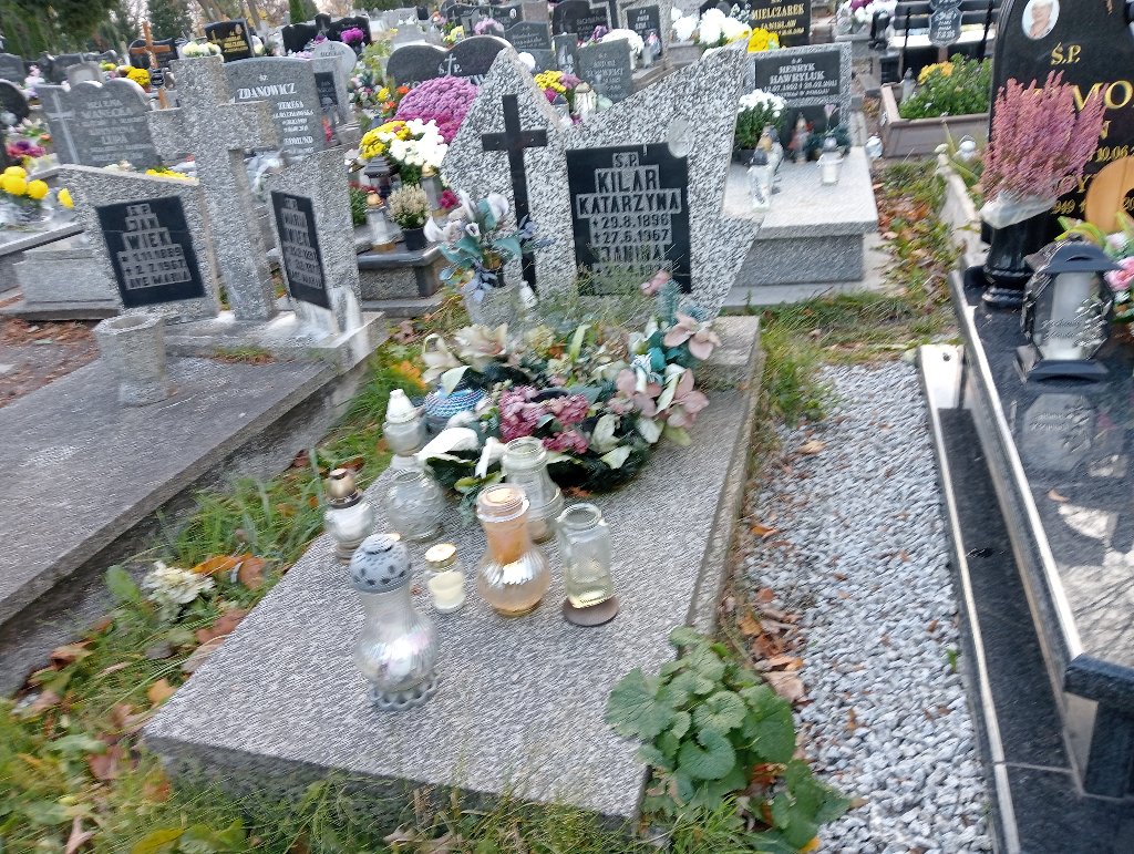 Grób Janina Kilar