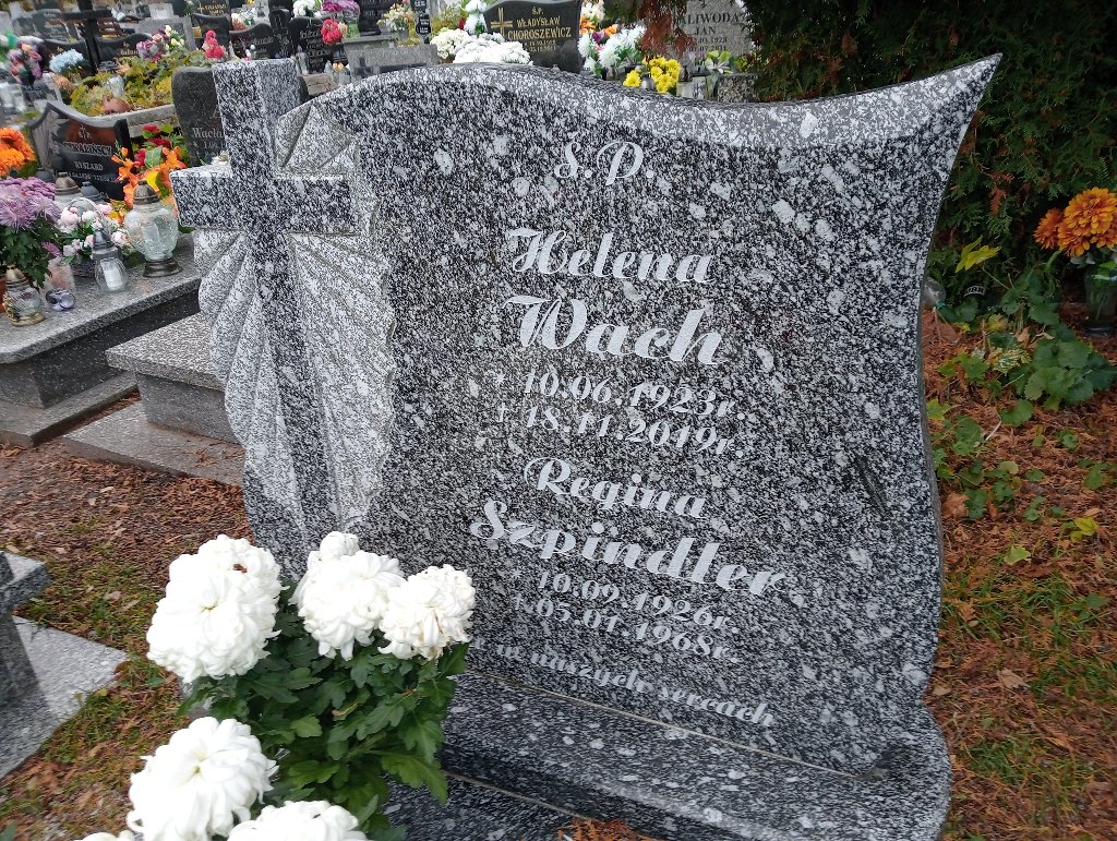 Regina Szpindler 1926 Wałbrzych - Grobonet - Wyszukiwarka osób pochowanych