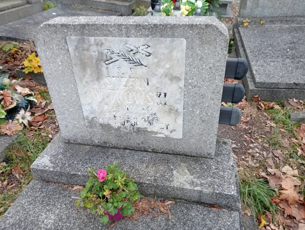 Stefan Witkowski 1936 Wałbrzych - Grobonet - Wyszukiwarka osób pochowanych