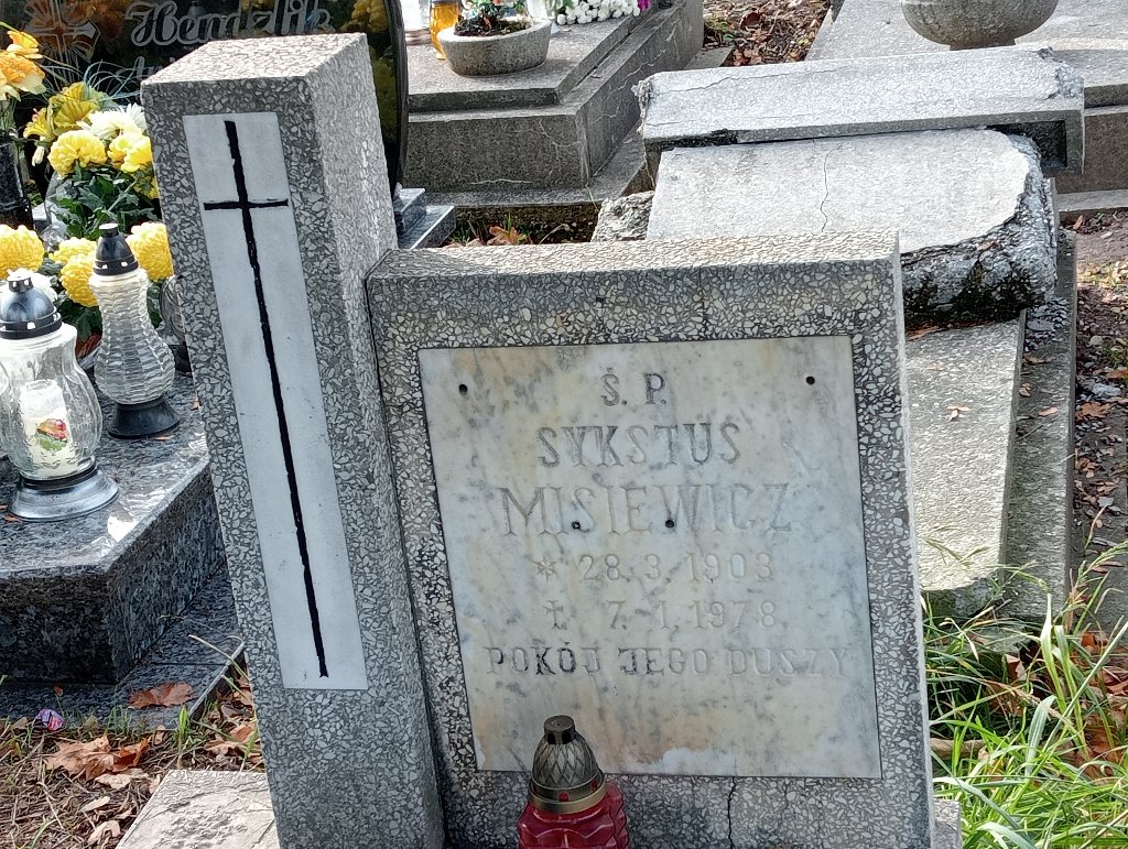 Sykstus Misiewicz 1903 Wałbrzych - Grobonet - Wyszukiwarka osób pochowanych