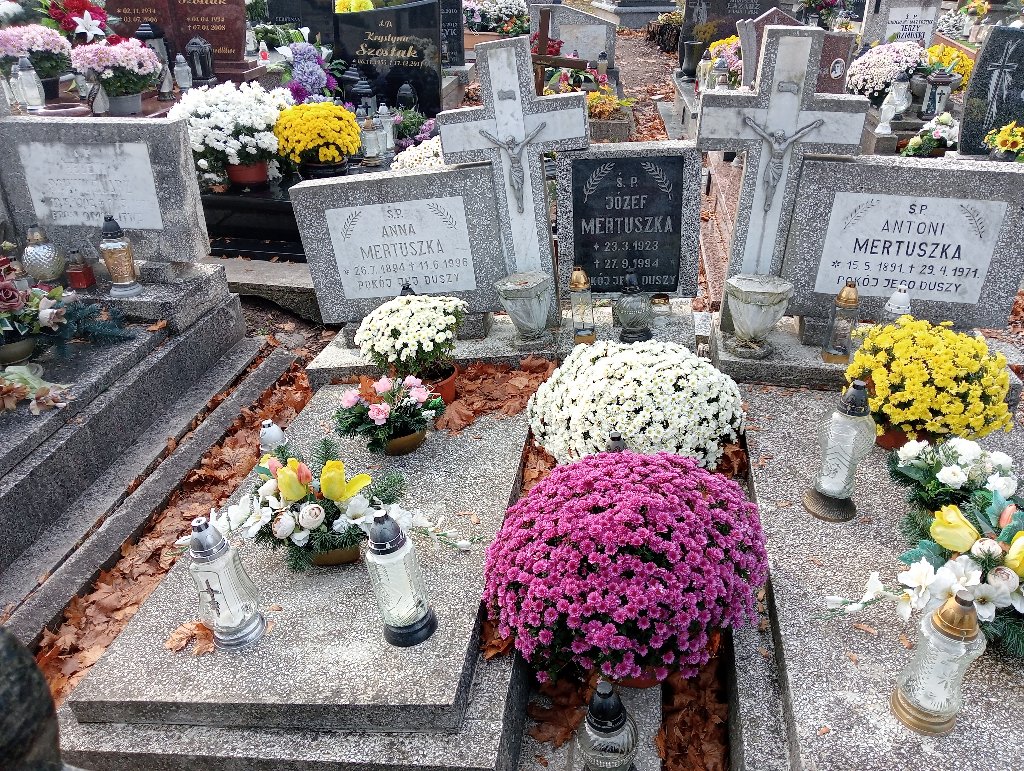 Grób Antoni Mertuszka
