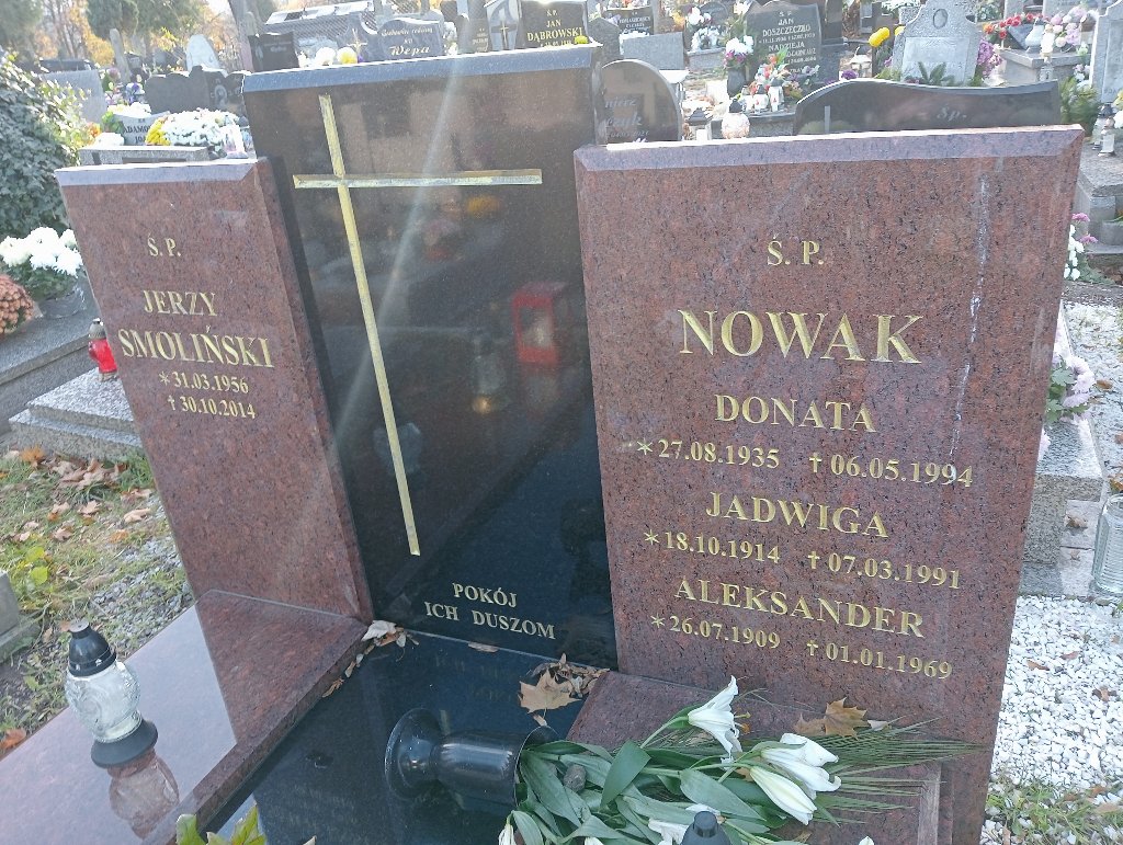 Jerzy Smoliński 1956 Wałbrzych - Grobonet - Wyszukiwarka osób pochowanych