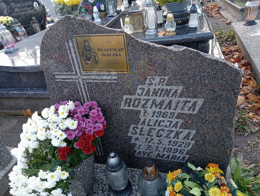 Alicja Ślęczka 1929 Wałbrzych - Grobonet - Wyszukiwarka osób pochowanych