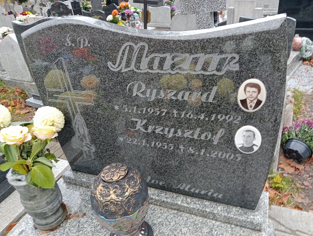 Ryszard Mazur 1957 Wałbrzych - Grobonet - Wyszukiwarka osób pochowanych
